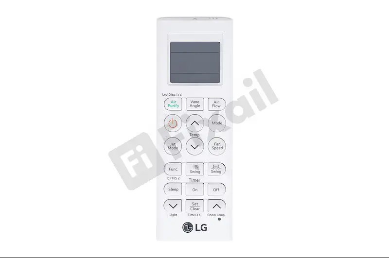 LG Air Conditioner Wall Air Conditioner Remote Controller (include Holder)